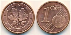 1 euro cent from Germany-Federal Rep.