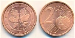 2 euro cent from Germany-Federal Rep.