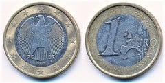 1 euro from Germany-Federal Rep.