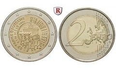 2 euro (25th Anniversary of German Reunification) from Germany-Federal Rep.