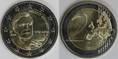 2 euro (100th Anniversary of the Birth of Helmut Schmidt) from Germany-Federal Rep.