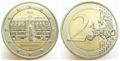 2 euro (Federal State of Brandenburg) from Germany-Federal Rep.