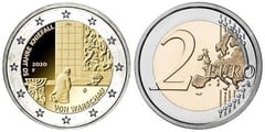 2 euro (50th Anniversary of the Warsaw Genuflection) from Germany-Federal Rep.