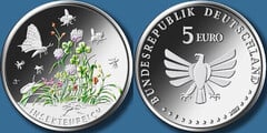 5 euro (Reino de los Insectos) from Germany-Federal Rep.