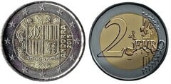 2 euro from Andorra