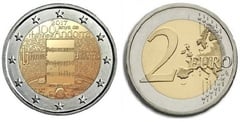 2 euro (100th Anniversary of the Hymn of Andorra) from Andorra
