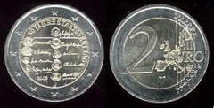 2 euro (50th Anniversary of the Austrian State Treaty) from Austria