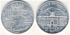 10 euro (Marcus Sitticus - Hellbrunn Palace) from Austria