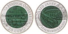 25 euro (150th Anniversary of the Semmering Railway) from Austria