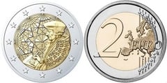 2 euro (35th Anniversary of the Erasmus Program) from Austria