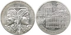 10 euro (Reopening Burgtheater) from Austria