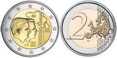 2 euro (100th Anniversary Belgium-Luxembourg Economic Union) from Belgium