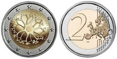2 euro (30 years of the Institute of Neurology and Genetics of Cyprus) from Cyprus