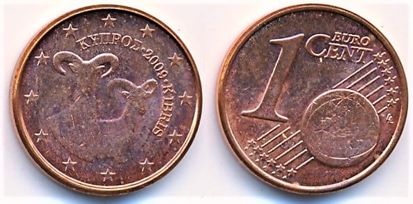 Photo of 1 euro cent