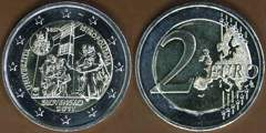 2 euro (550th Anniversary of Istropolitan University) from Slovakia