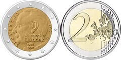 Photo of 2 euro (100 Aniversario del nacimiento de Alexander Dubček)