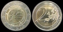 2 euro (10th Anniversary of the Economic and Monetary Union / EMU / HMU) from Slovakia