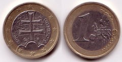 1 euro from Slovakia