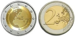 2 euro (World Bee Day) from Slovenia