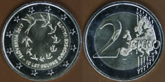 Photo of 2 euro (10 Aniversario del Euro en Eslovenia)