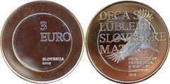 Photo of 3 euro (100 Aniversario de la Anexión de Prekmurje a la Patria)