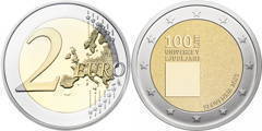 2 euro (100th Anniversary of the Foundation of the University of Ljubljana) from Slovenia