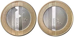 3 euros (30th Anniversary of Slovenian Statehood) from Slovenia