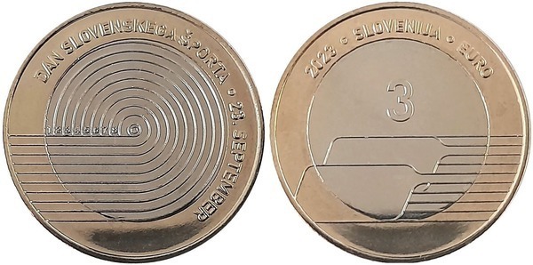 Photo of 3 euro (Dia del Deporte Esloveno)