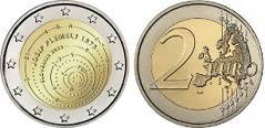 Photo of 2 euro (150 Aniversario del Nacimiento de Josip Plemelj)