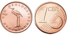 1 euro cent from Slovenia