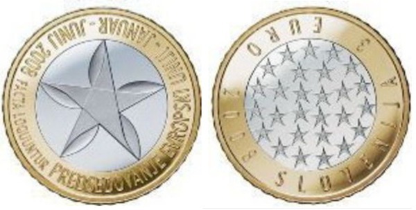 Photo of 3 euro (Presidencia de la Unión Europea)