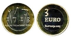 3 euro (300th Anniversary of the Great Tolmin Peasant Uprising) from Slovenia