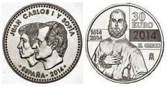 30 euro (400th Anniversary of the Death of El Greco) from Spain