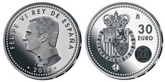 30 euro (Felipe VI King of Spain) from Spain