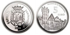 5 euro (Santander-Palacio de la Magdalena) from Spain