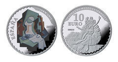 10 euro (Juan Gris - Degas) from Spain