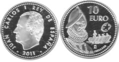 10 euro (Francisco de Orellana) from Spain