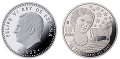 10 euro  (Acuñación de euros) from Spain