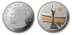 10 euros (Copa del Mundo Femenina de la FIFA 2023) from Spain