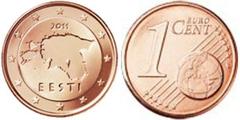 1 euro cent from Estonia