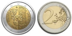 2 euro (100th Anniversary of the Birth of Georg Henrik Von Wright) from Finland