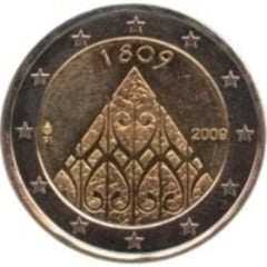2 euro (200th Anniversary of Finland's Home Rule) from Finland