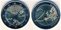 2 euro (70th Anniversary of Peace in Europe) from France