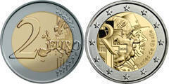 2 euro (50th Anniversary of Charles de Gaulle's Death) from France