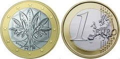 1 euro (New design) from France