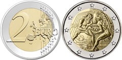 2 euro  (XXXIII Juegos Olímpicos de Verano - París 2024 - Lucha) from France
