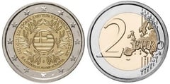 2 euro (200th Anniversary of the Greek Revolution) from Greece