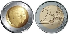 2 euro (King Willem-Alexander and Princess Beatrix) from Netherlands 