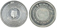 5 euro (200th Anniversary of the Tax Service) from Netherlands 