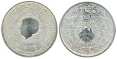 5 euro (400th Anniversary of the Discovery of Australia) from Netherlands 
